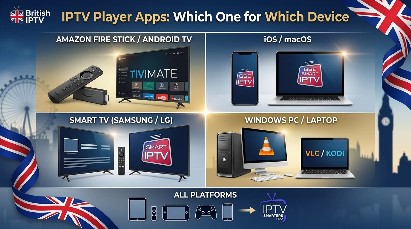 Best IPTV player apps — how to choose the right player for your device