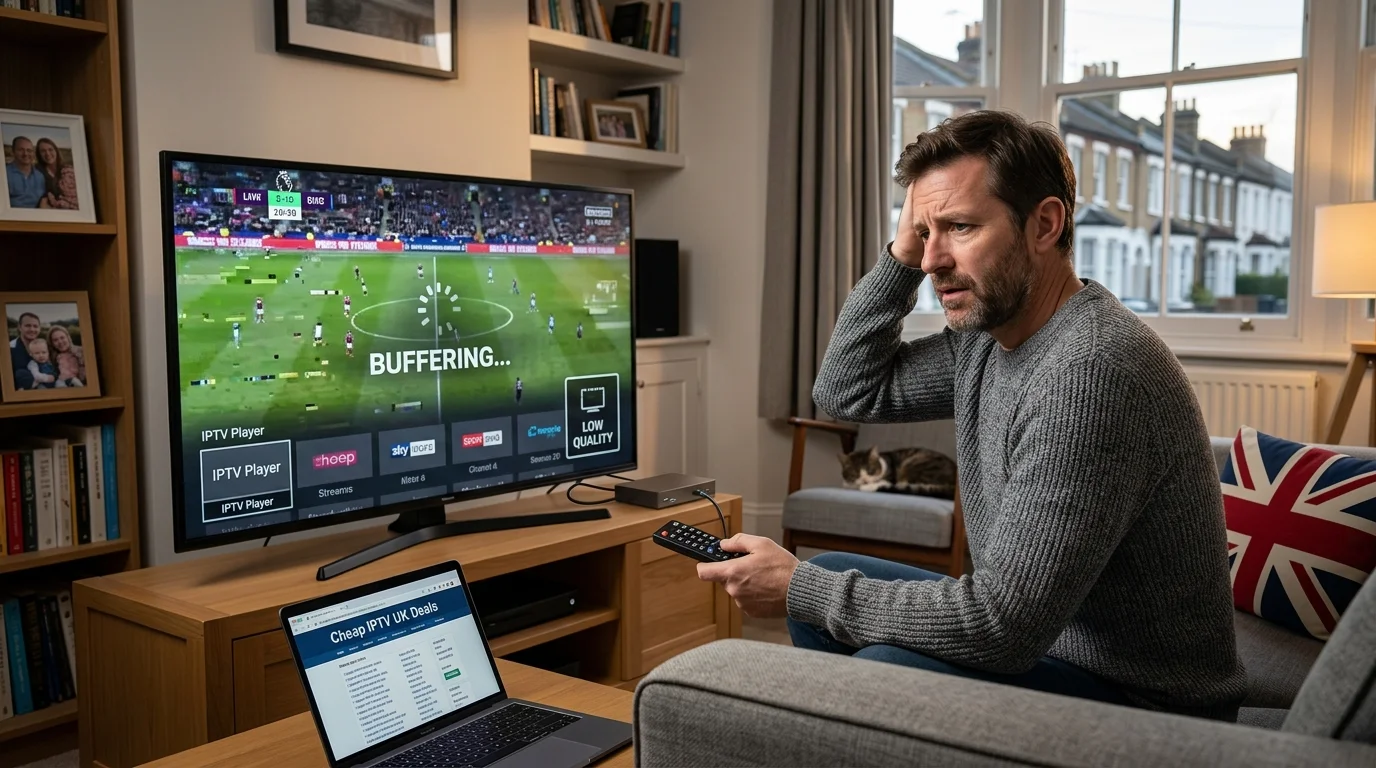 Cheap IPTV UK — what a very low price really costs you